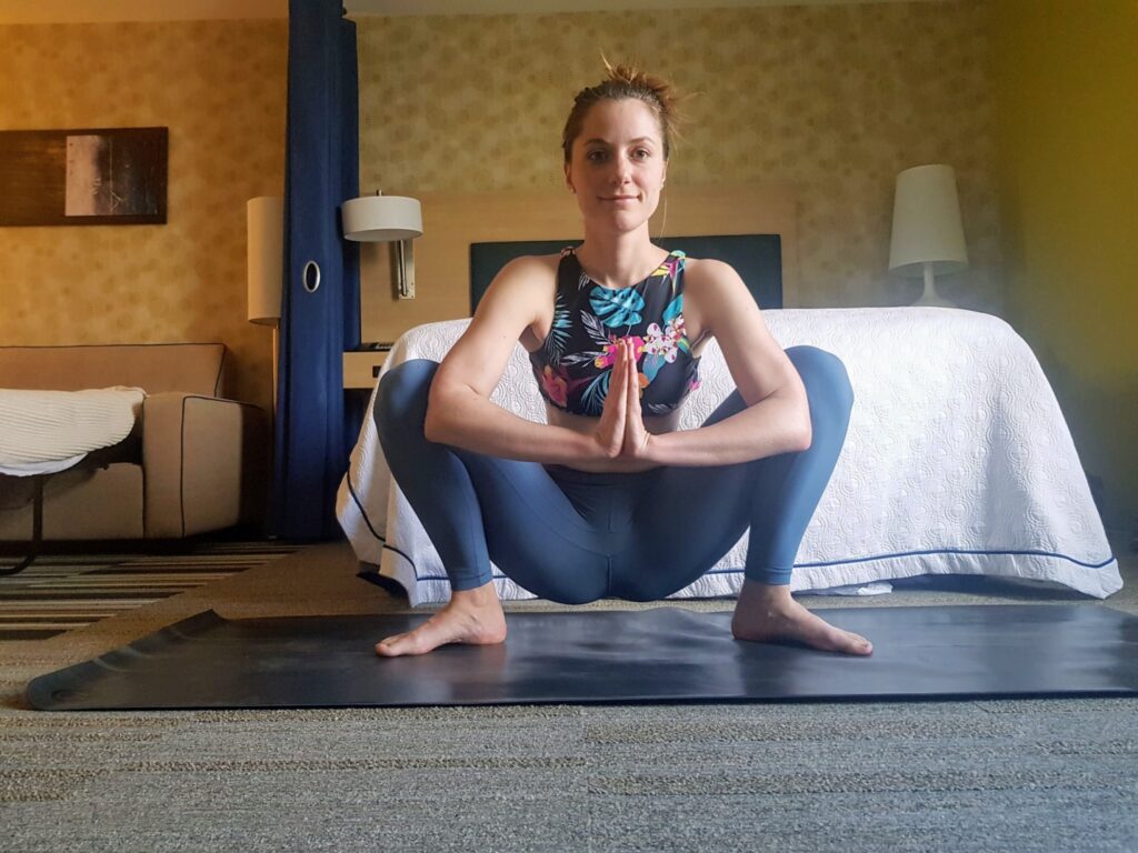 Squat in yoga