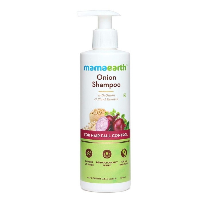 Mamaearth Onion Hair Fall Shampoo 