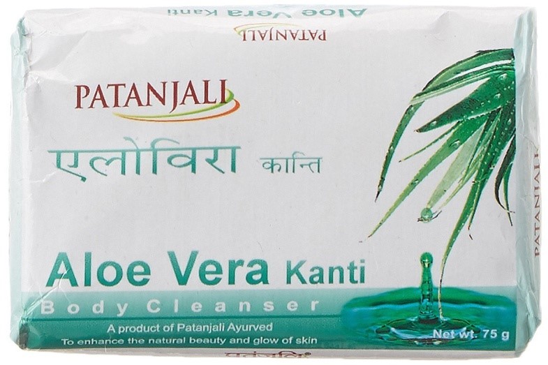 Patanjali Kanti Aloe Vera Body Cleanser Soap