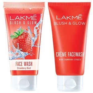 Lakme Blush & Glow Strawberry Gel Face Wash