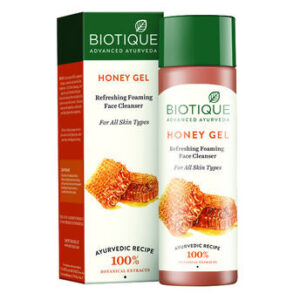 Refreshing Biotique Honey gel refreshing face wash