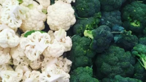 Cauliflower and Broccoli