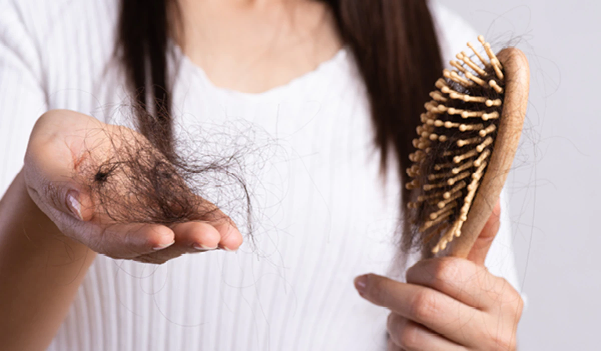 hair falls out in winter