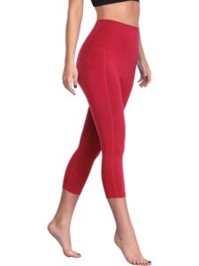 Cadmus Women’s High Waist Workout Legging Capris