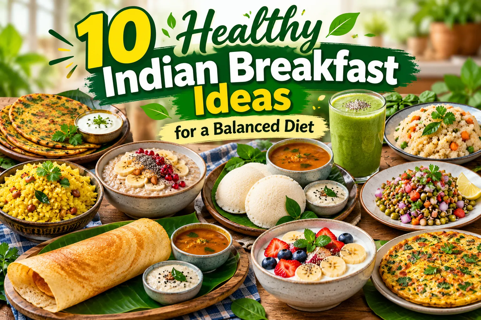 10 Healthy Indian Breakfast Ideas