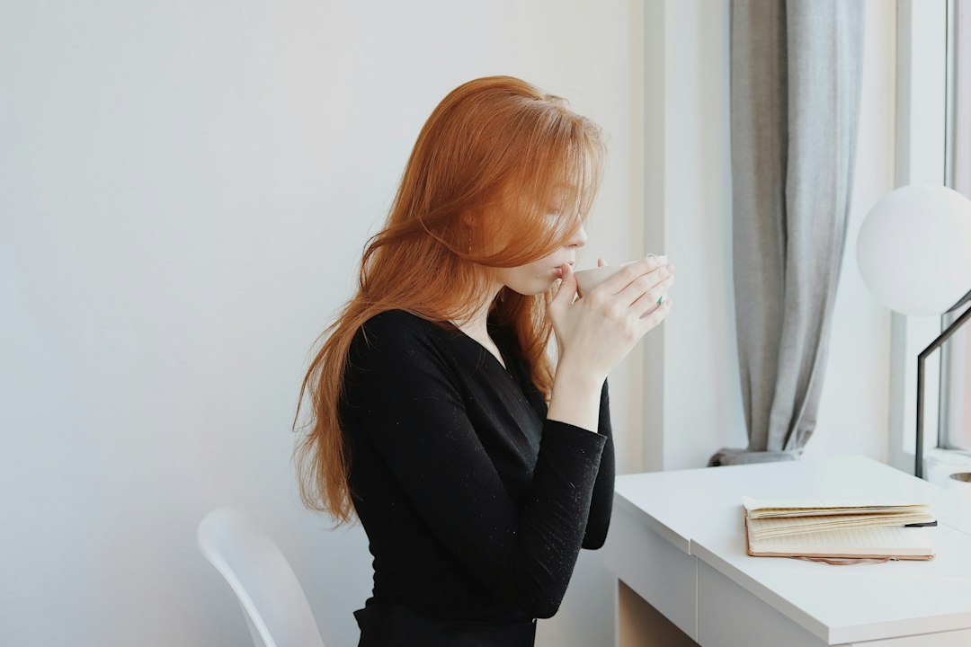 Person feeling unwell during cold season